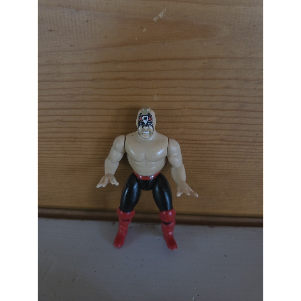 Vintage 1998 WWF JAKKS Micro Mini Figure of Hawk LOD Road Warriors RARE